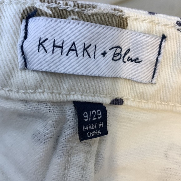 Khaki & Blue women’s shorts size 9 - Picture 4 of 4